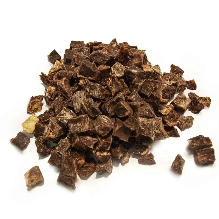 Diced Swedish beef heart
