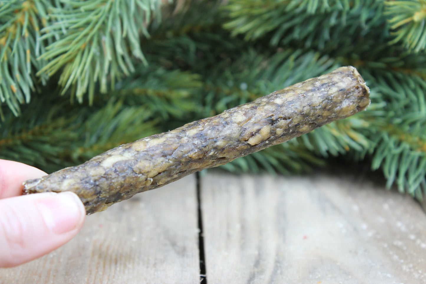 RAUH! Crunchy Reindeer | Easily chewable reindeer hide chew 13cm