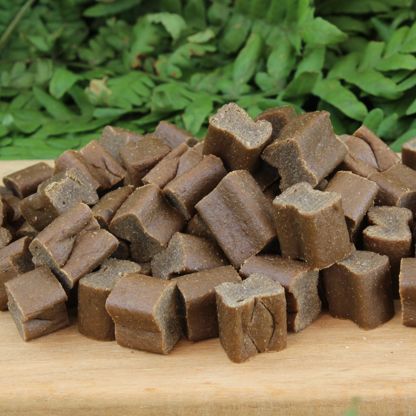 Small pieces of herring meat