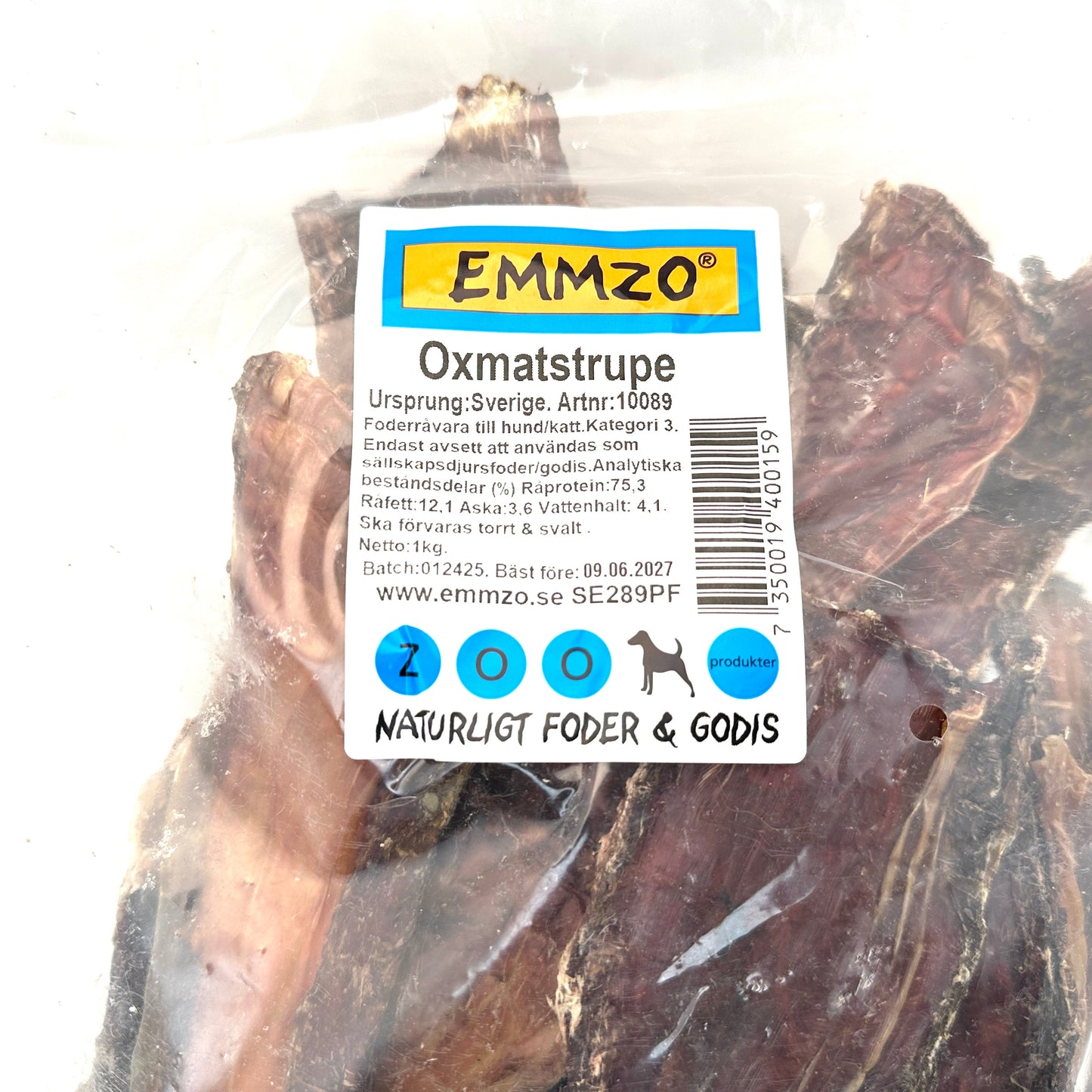 Swedish beef esophagus (1kg)