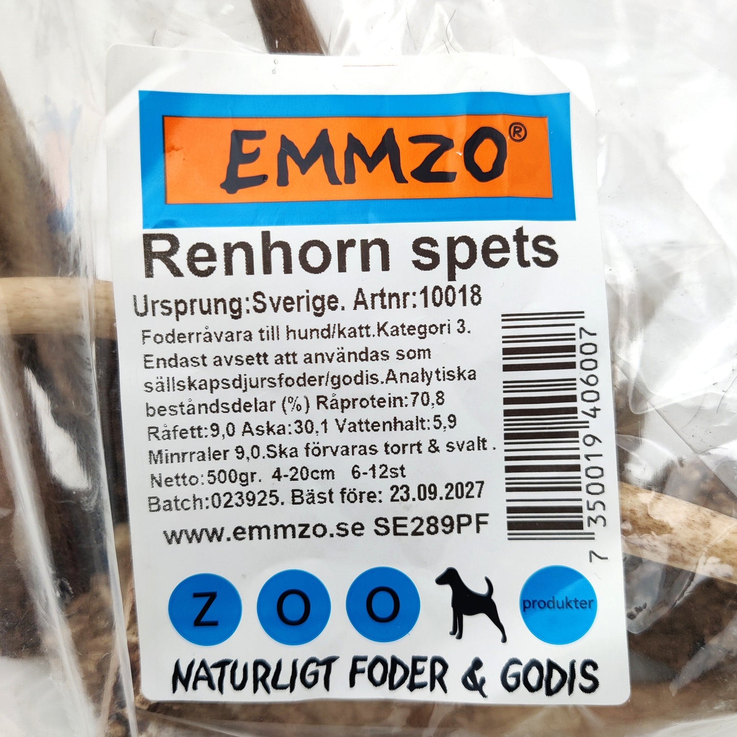 Antler tips (500g, 6-12pcs)