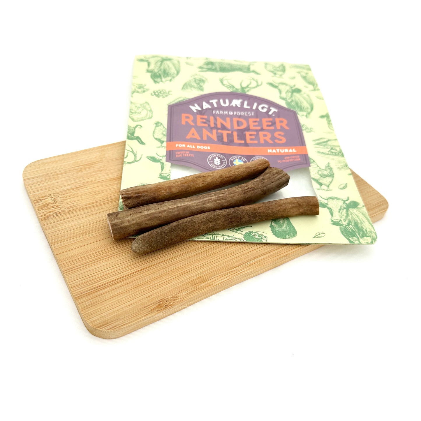 Reindeer Antler Pieces (3-pack)
