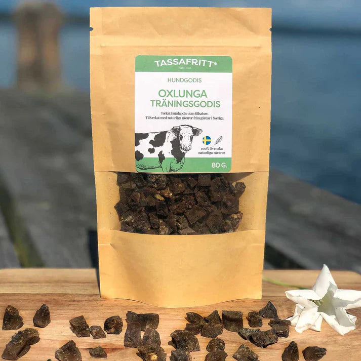 Swedish beef lung in mini-pieces (80g)