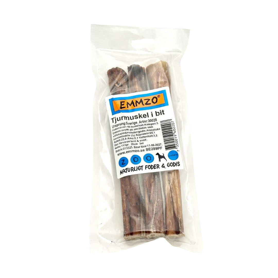 Swedish bull pizzle (20cm, 3-pack)