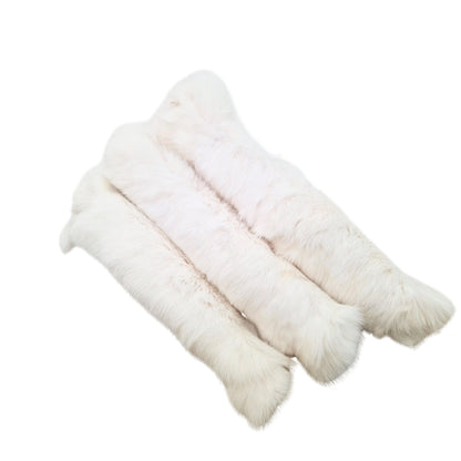 White rabbit fur