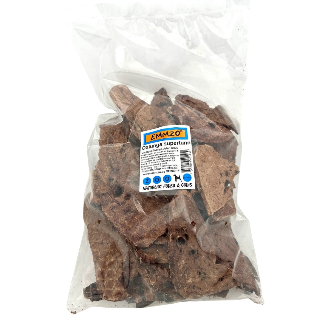 Swedish Beef Lung Super Thin (500g)