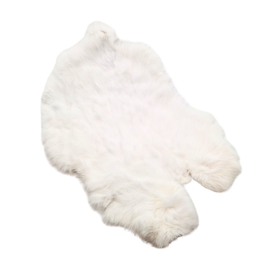 White rabbit fur