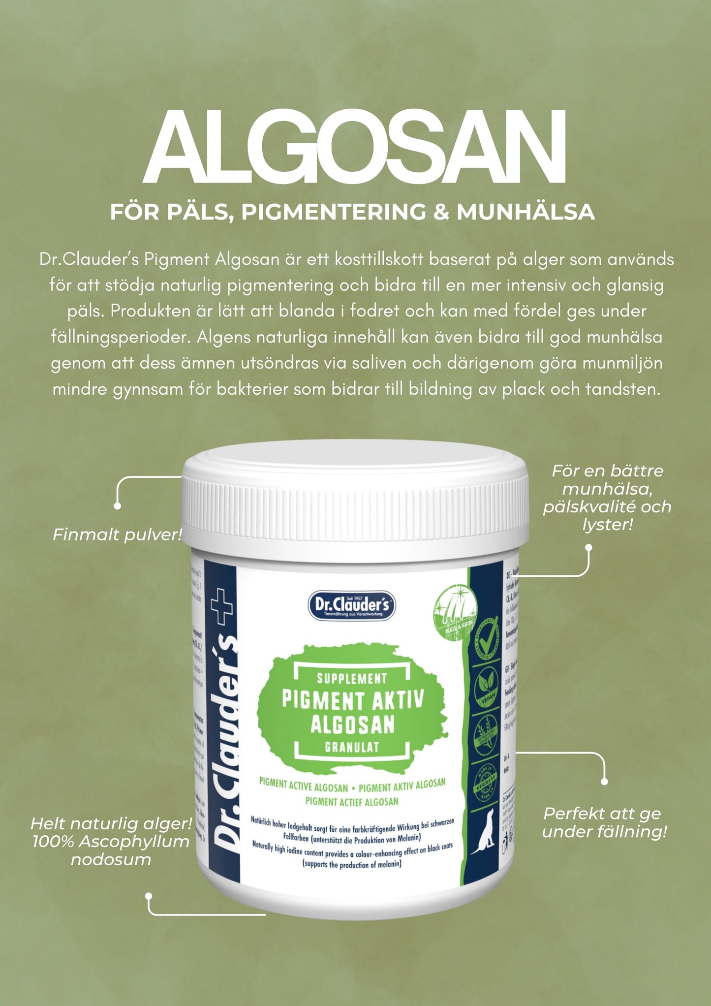 Pigment Algosan Powder (400g)