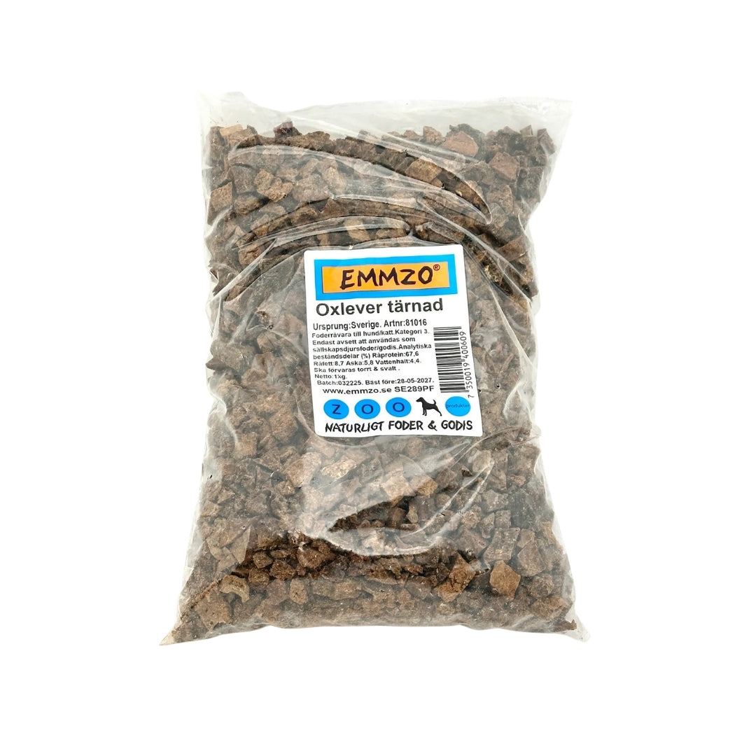 Swedish beef liver diced