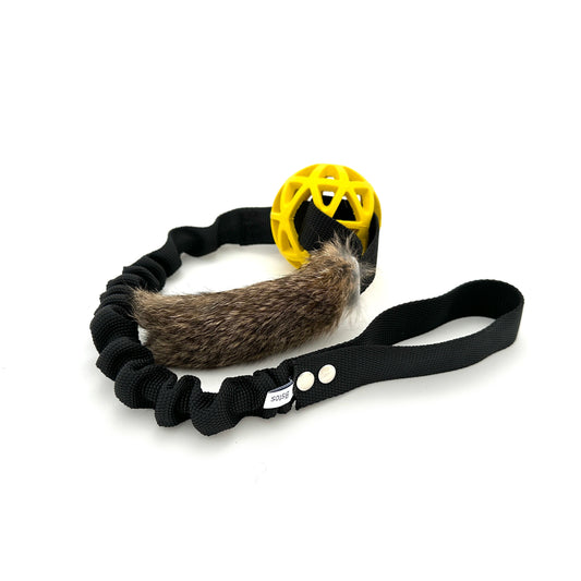 Doris | Ball on expander with real rabbit fur