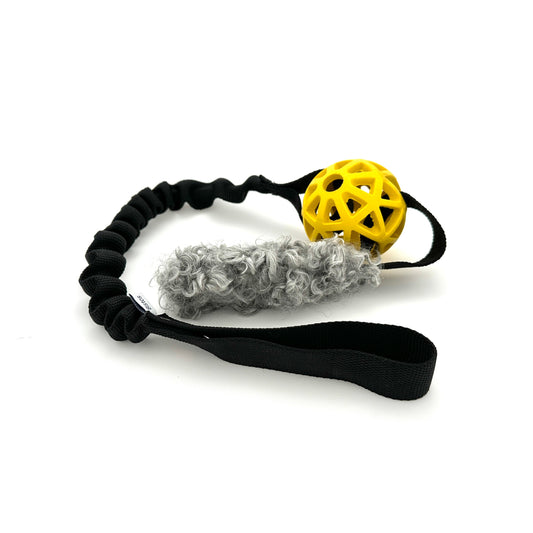 Gusti | Gall ball with expander and real sheepskin