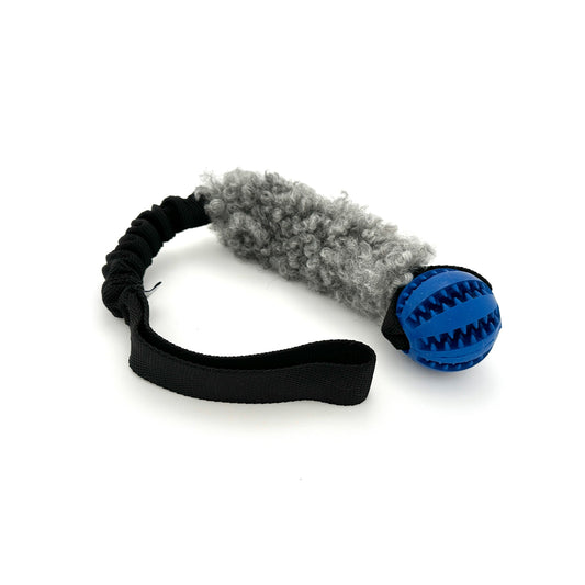 Hector | Tug Toy with Swedish Sheepskin