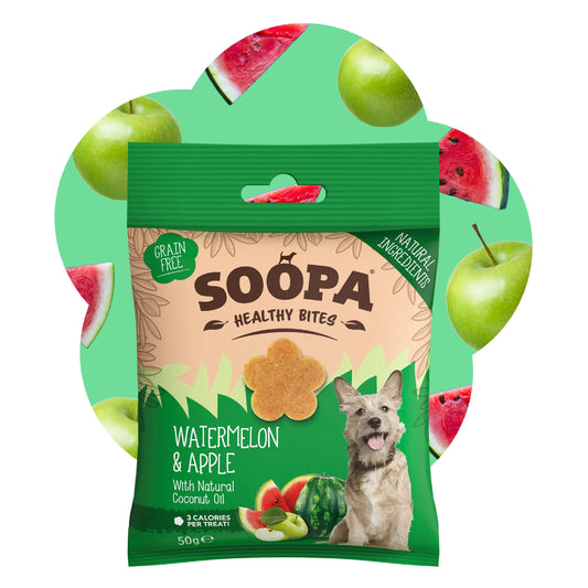 Dog treats | Watermelon & Apple (50g, 50 pcs)