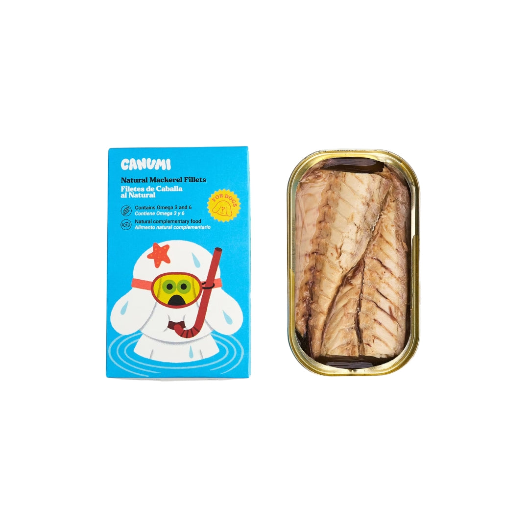Mackerel fillets for dogs