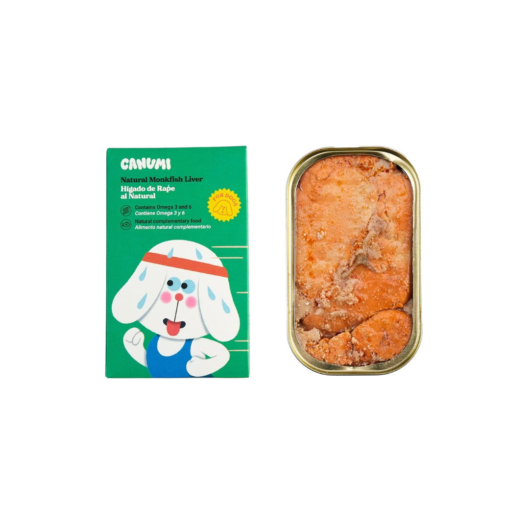 Monkfish liver for dogs