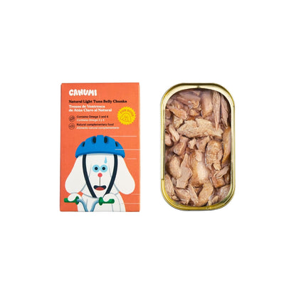 Tuna belly pieces for dogs