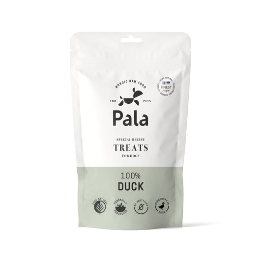 Dog treats 100% duck meat (100g)