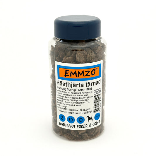 Diced Swedish horse heart (300g)