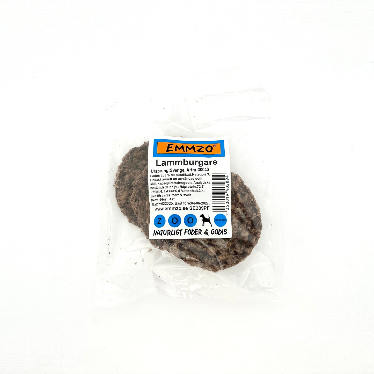 Lamb burgers (4-pack)