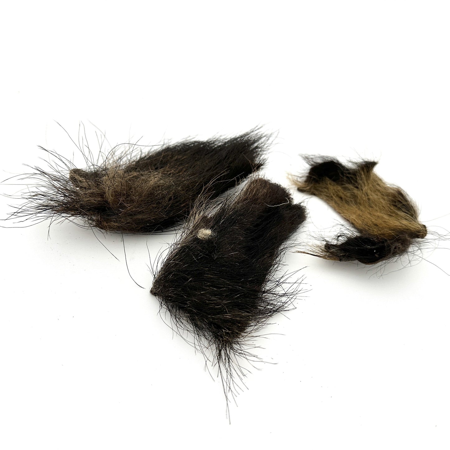 Swedish wild boar skin with fur (1kg)