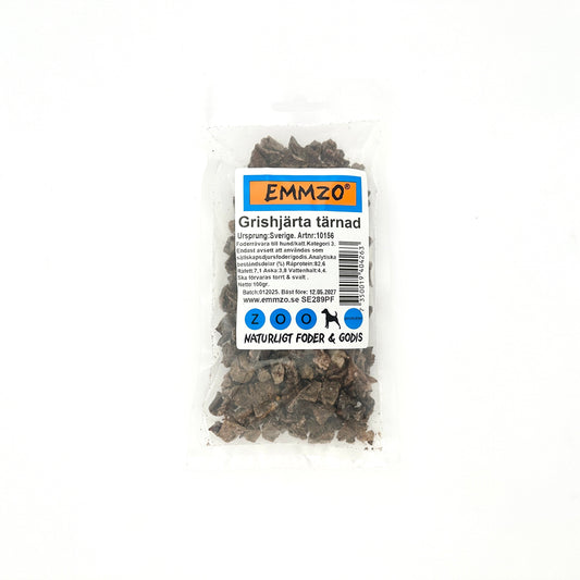 Diced Swedish pork heart