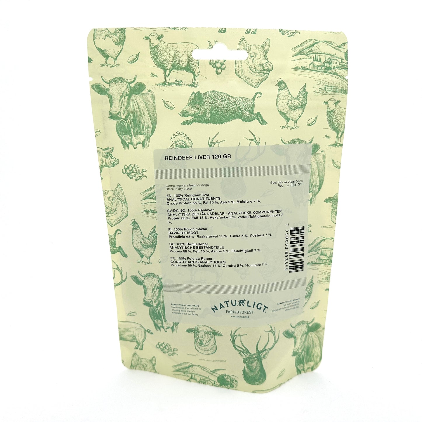 Reindeer Liver (120g)