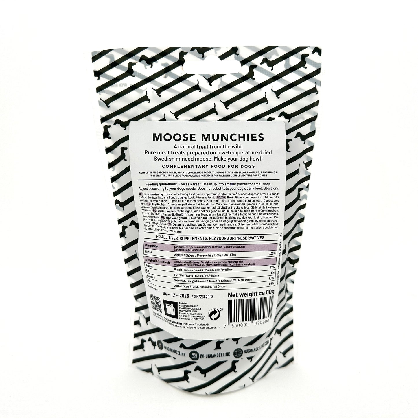 Moose Munchies | Swedish Moose Candy (80g)