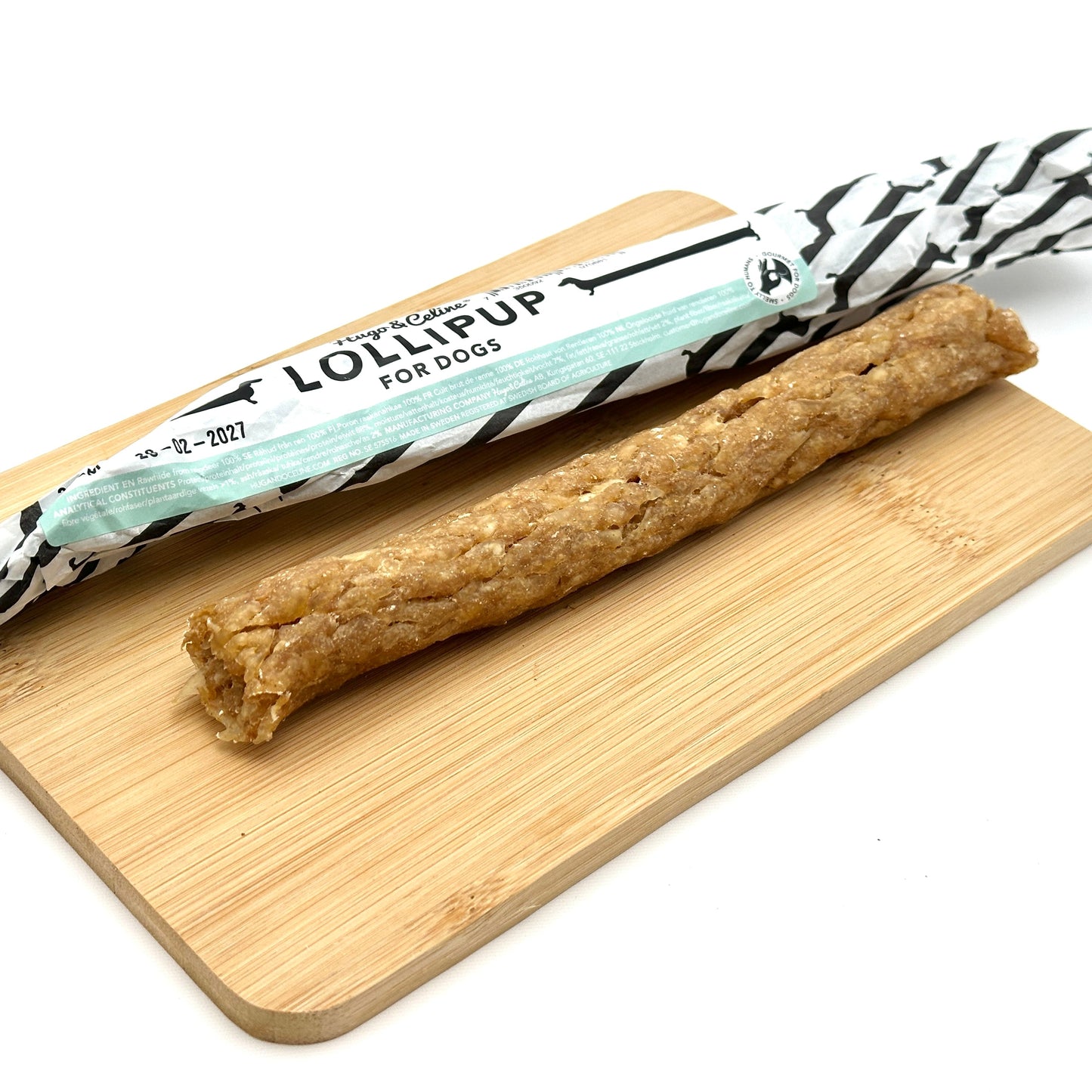 Lollipup | Dried reindeer hide (20cm, 40g)