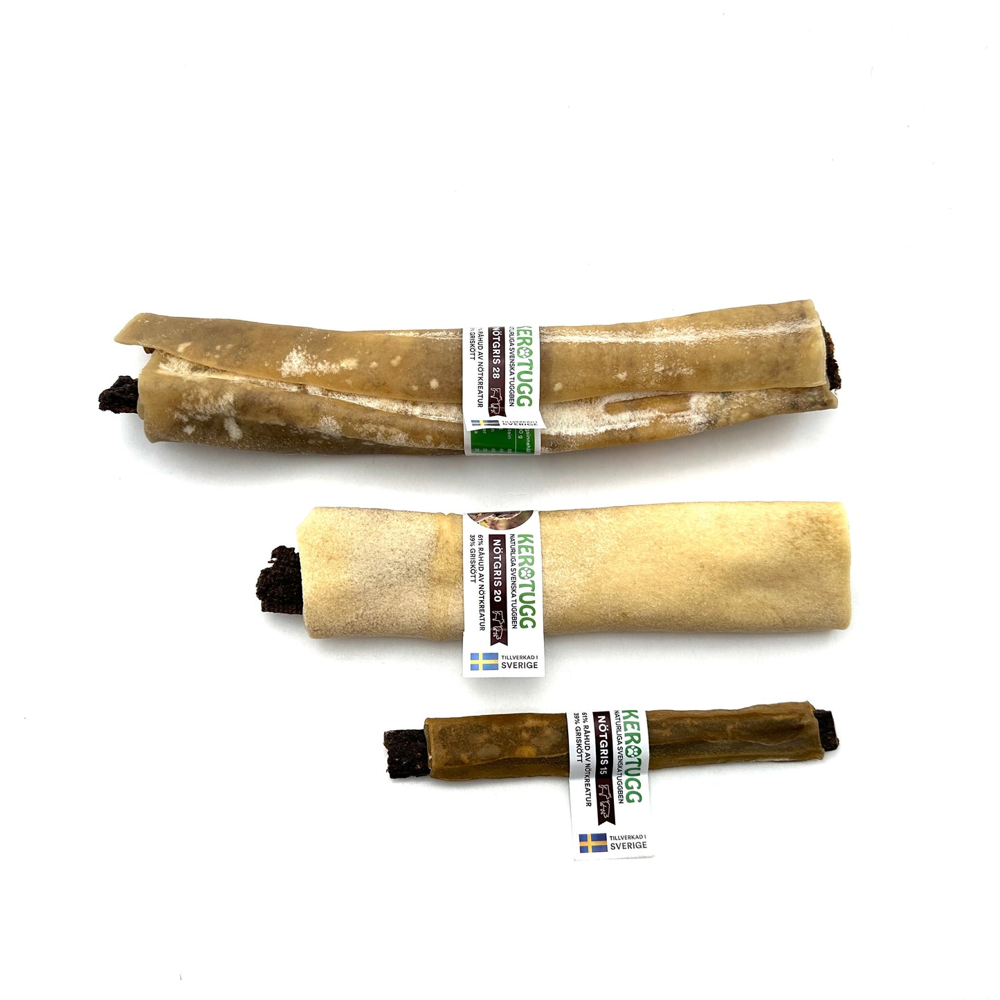 Beef roll filled with pork heart