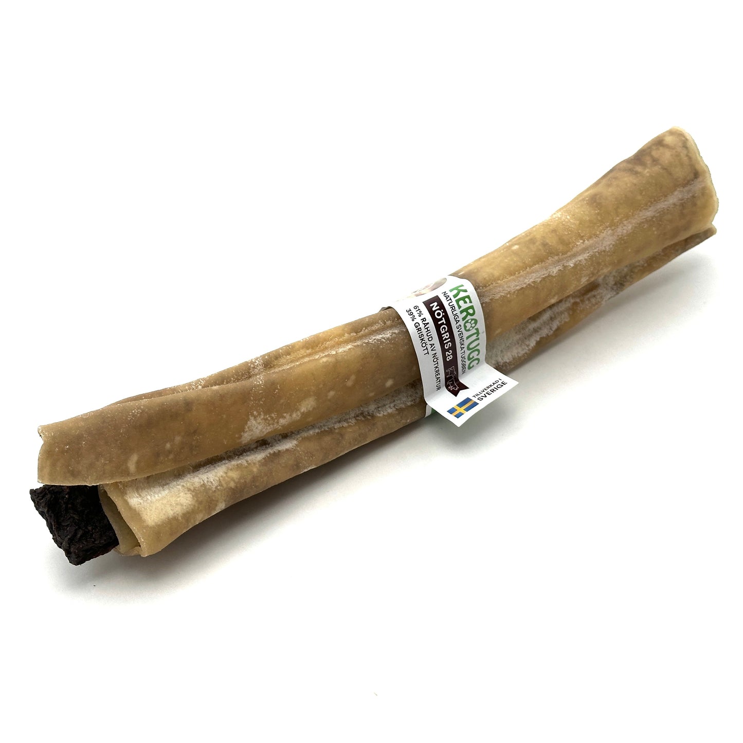 Beef roll filled with pork heart