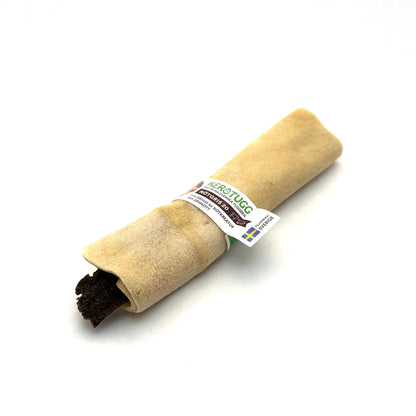 Beef roll filled with pork heart