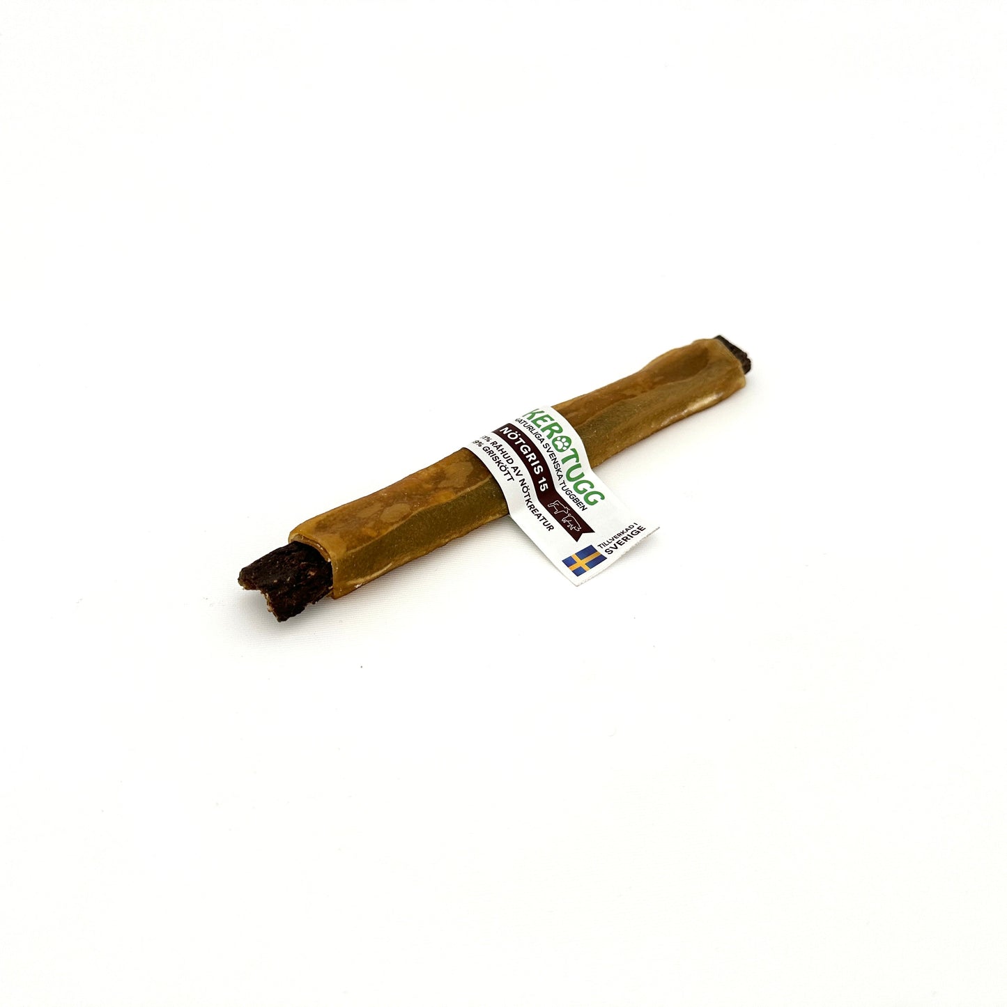 Beef roll filled with pork heart