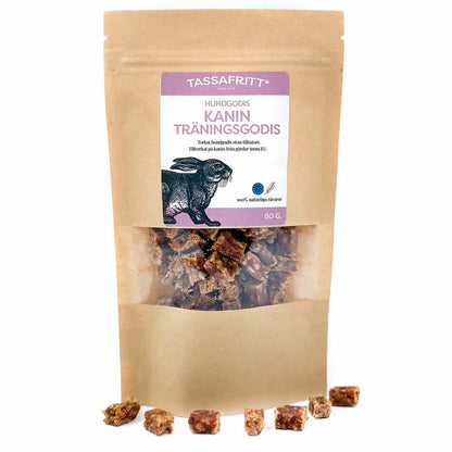 Rabbit treats in small pieces (80g)