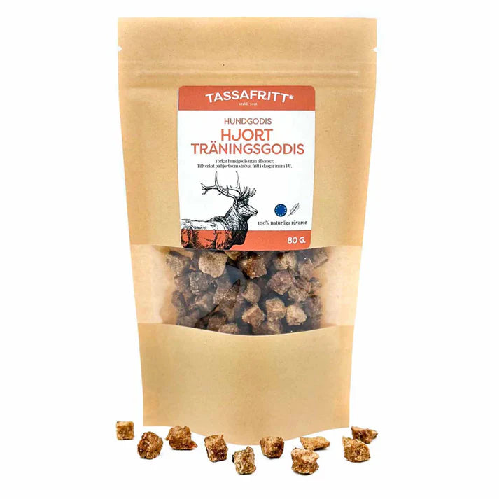 Deer treats in small pieces (80g)
