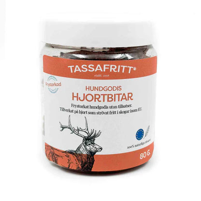 Freeze-dried venison treats (80g)