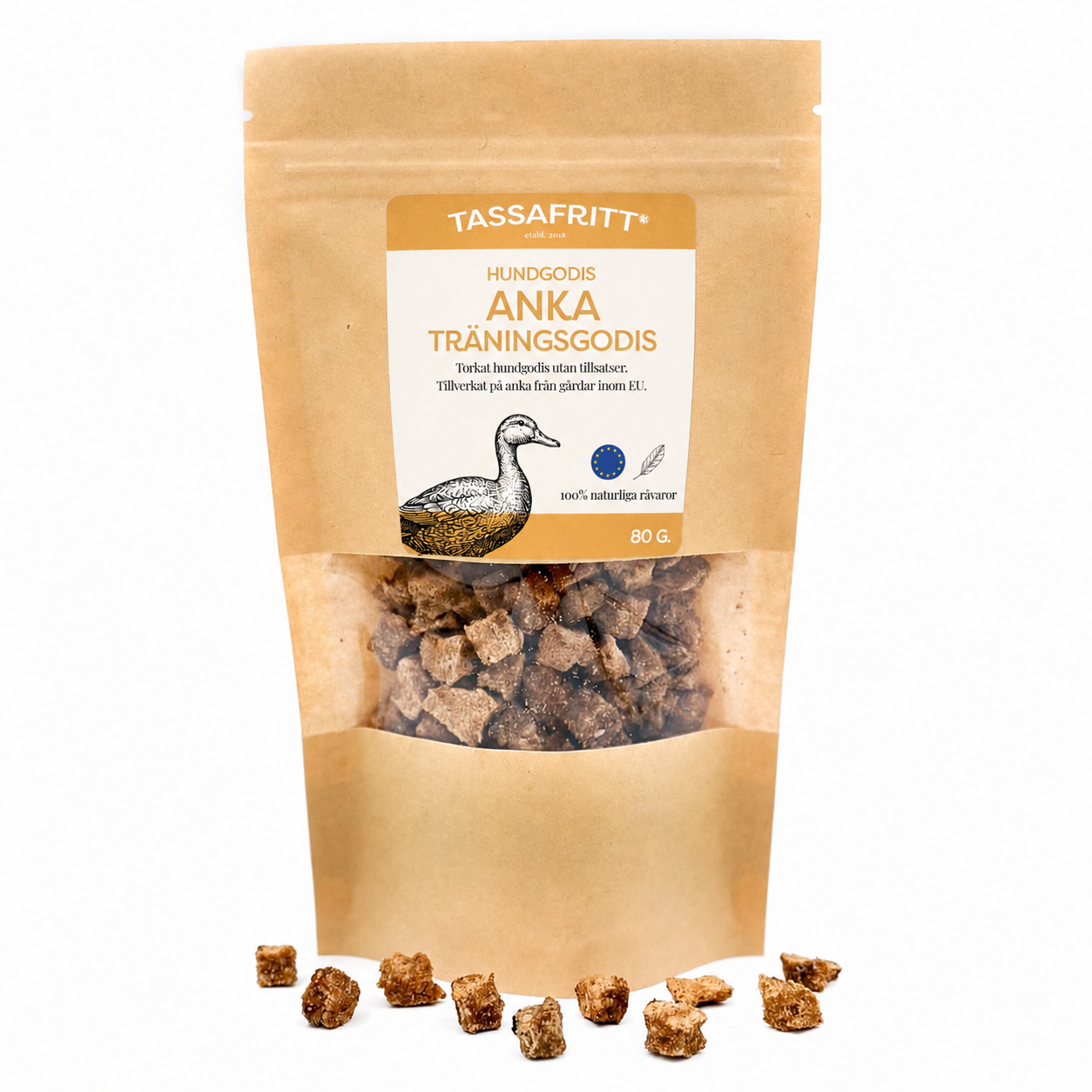 Anka i minibitar (80g)
