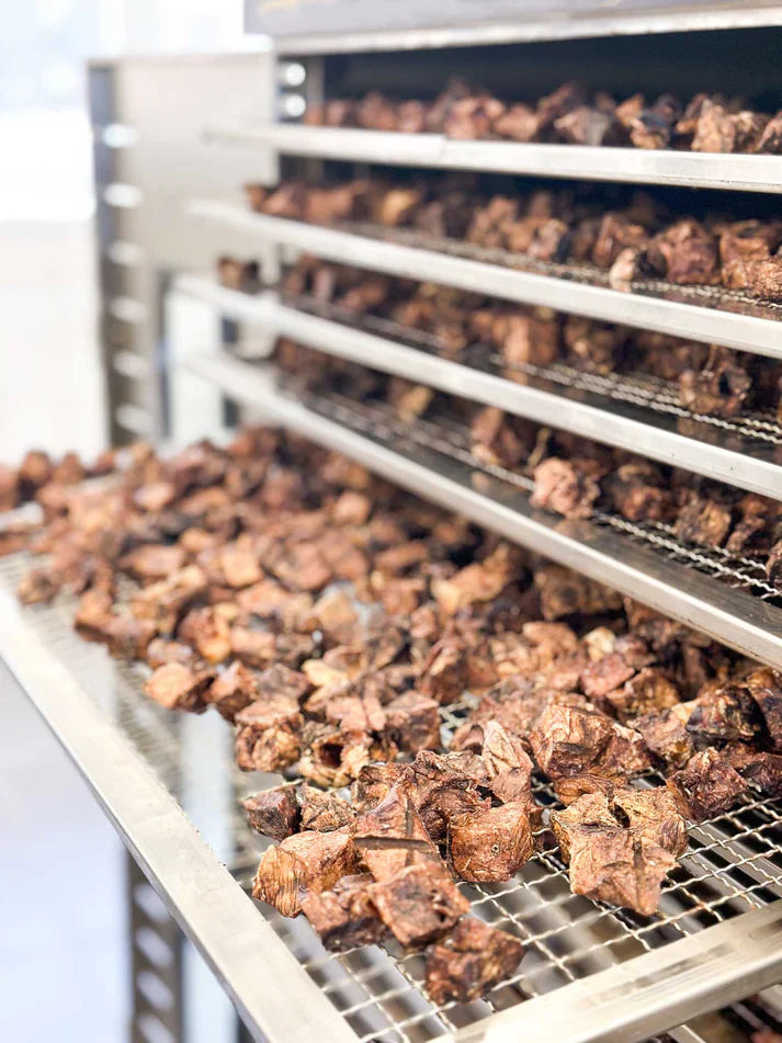 Beef lung in cubes 2x2cm (100g or 1kg)