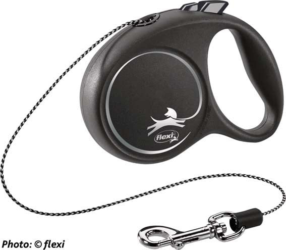 Utdragbart Koppel Flexi Black Design