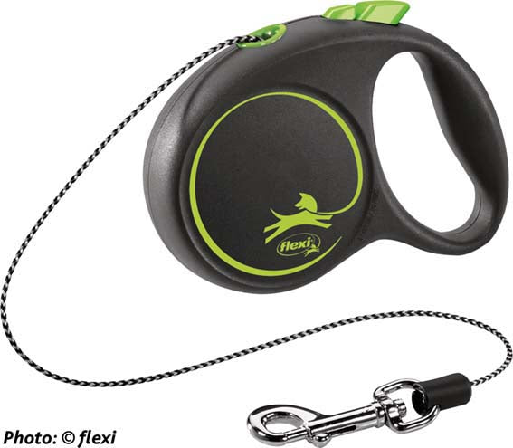 Utdragbart Koppel Flexi Black Design