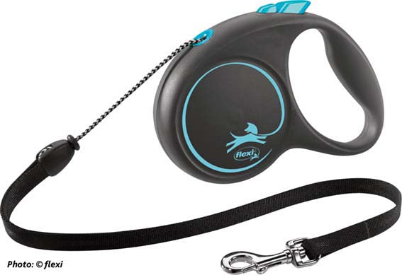 Utdragbart Koppel Flexi Black Design