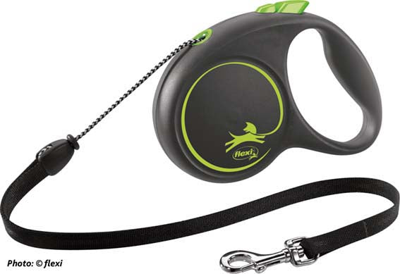 Utdragbart Koppel Flexi Black Design