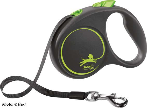 Utdragbart Koppel Flexi Black Design