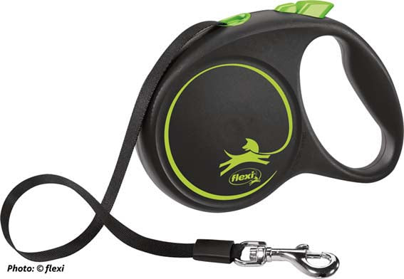 Utdragbart Koppel Flexi Black Design