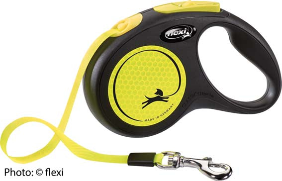 Utdragbart Koppel Flexi New Neon