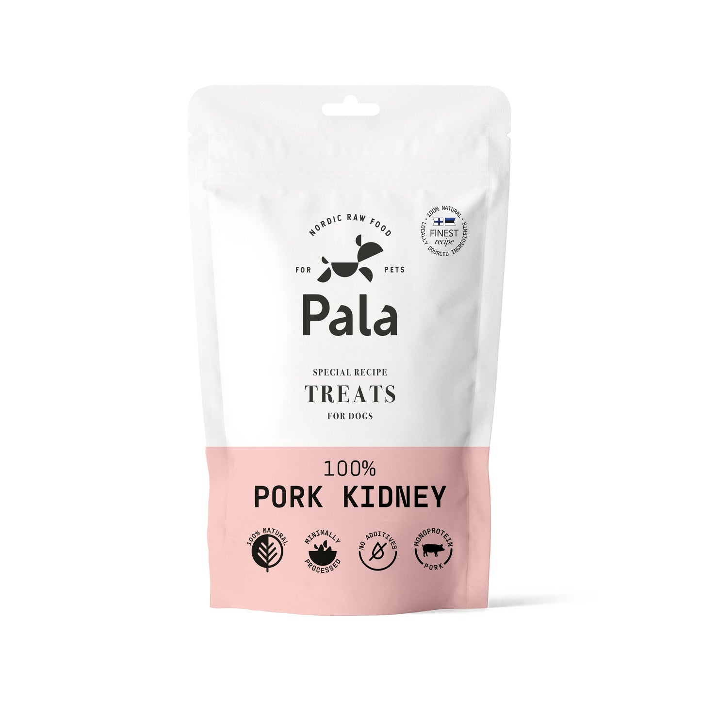 100% Pork Kidney Dog Treats (100g)
