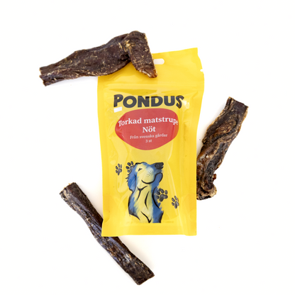 Dried beef esophagus (3-pack)
