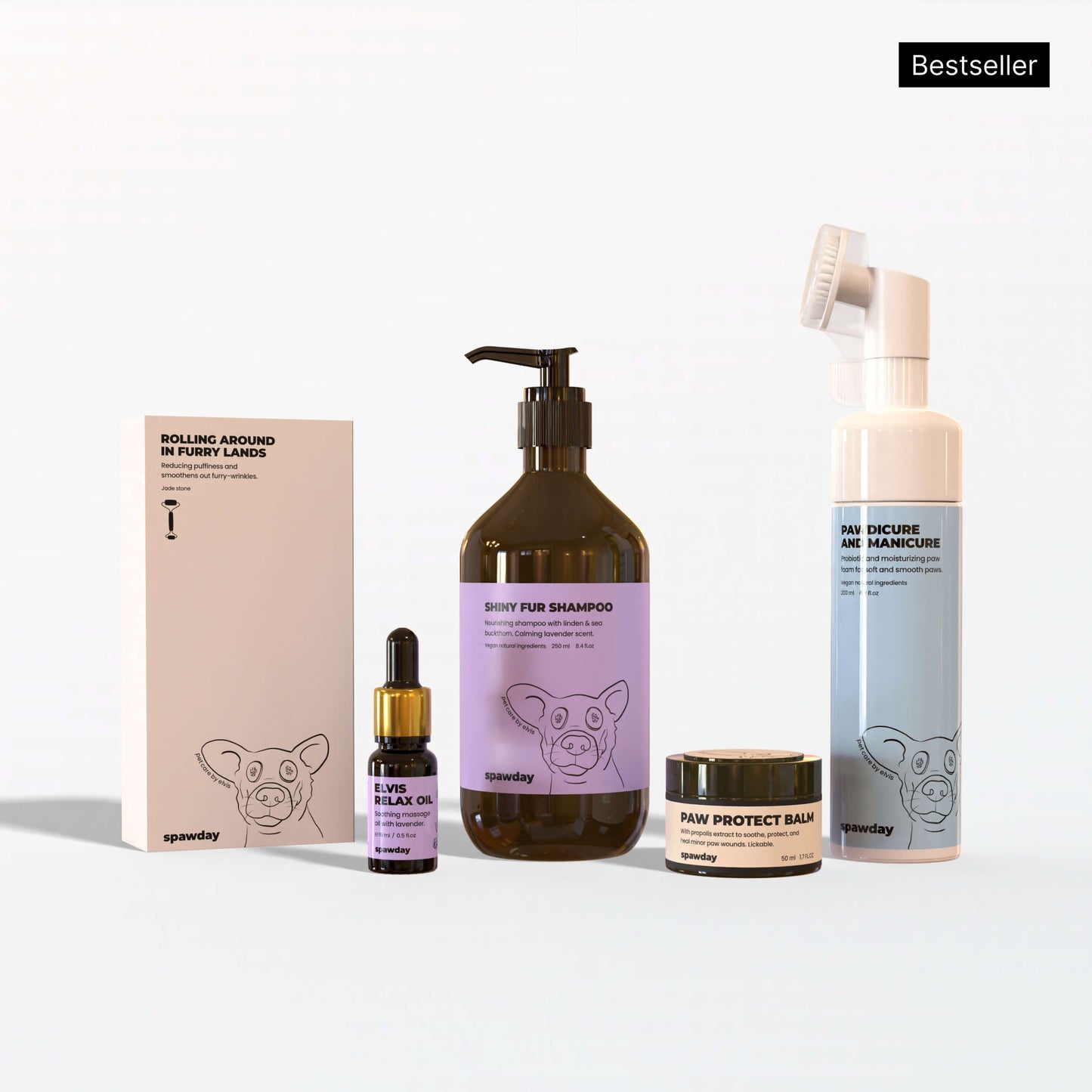 Elvis Spaw Kit - The Complete Dog Care Ritual
