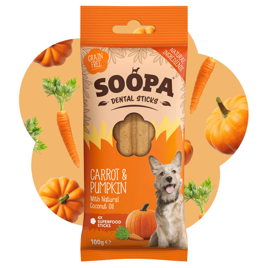 Chew Sticks | Carrot & Pumpkin (4-pack)
