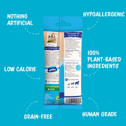 Soopa - Dental Sticks | Coconut & Chia Seed (4-pack)