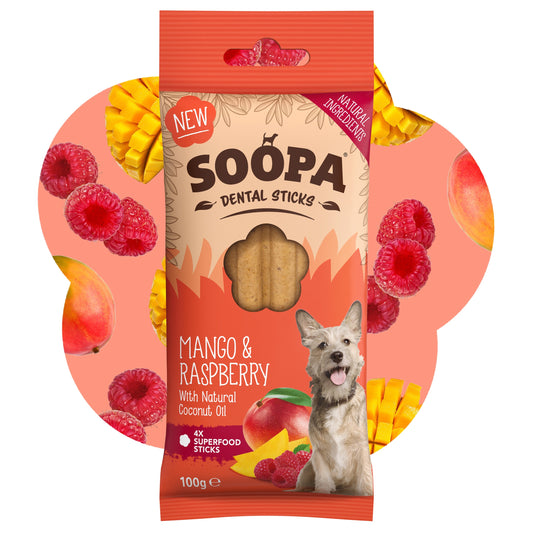 Chew Sticks | Mango & Raspberry (4-pack)